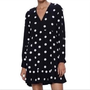 ZARA polka dot dress